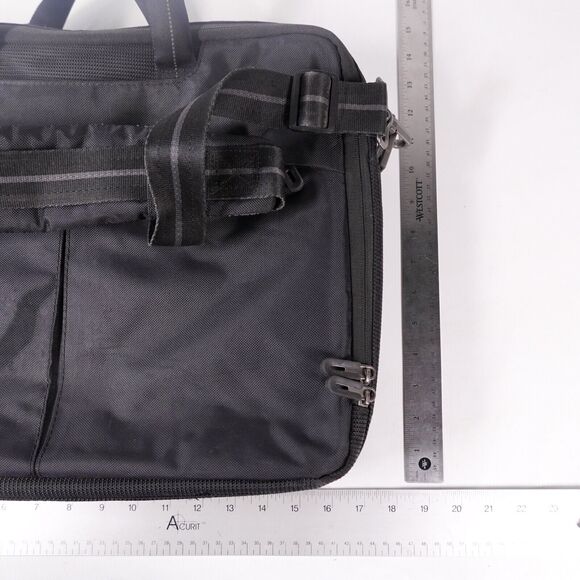 Dell Laptop Computer Crossbody Shoulder Travel Bag Briefcase Messenger Bag 17" - Picture 10 of 11